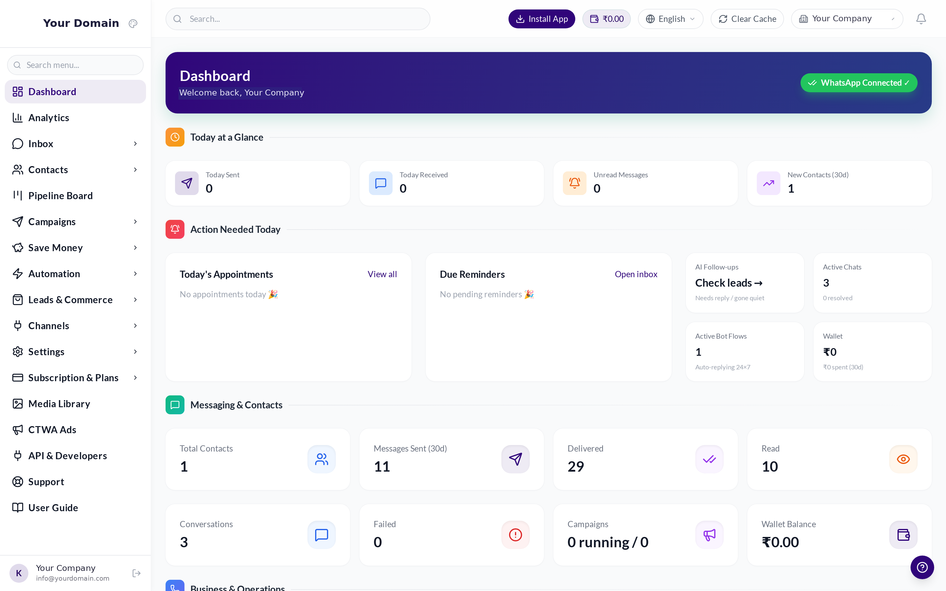 helpdeskprimebook Dashboard